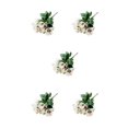 thumbnail image 3 of Decodeary Realistic Appearance Flower Decoration For Low Maintenance Garden Easy To Clean Cloth Decorations Fake Plants Flowers JH1237 5Set, 3 of 6