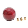 thumbnail image 3 of funtasica Auto Gear Shifter Knob Round Ball Car Modified for Automobile Truck Bus Red, 3 of 9