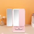 thumbnail image 1 of PEONAVET Plastic cosmetic mirror Lens Cosmetic Cleaner for Contacts Glasses Case Cute Proteinizing Automatic Vibration Cleaner Makeup Mirror, 1 of 6