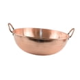 thumbnail image 1 of jifeng Copper Cookware Beautiful Shape Saucepan Copper Pot for Camping Home Parties 38cm, 1 of 9