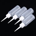 thumbnail image 3 of 4PCS 50ML Plastic Squeeze Bottles Dispenser For Liquid Glue Construction(White), 3 of 6