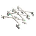 thumbnail image 1 of Darkroom Film Negative Drying Hanging Rack Frame Foldable Hanger Windproof 10 Clips for 35mm 120 4x5'' Film, 1 of 4