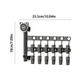 thumbnail image 2 of Drying Rack Clothing Home Multifunctional Clothes Drying Folding Sock Rack, Underwear Wall Hanging Sock Clip, Multi Clip Clothes Drying Rack Multifunctional Clothing Rack, 2 of 6