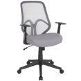 thumbnail image 1 of Salerno Series High Back Green Mesh Office Chair with Arms, 1 of 6