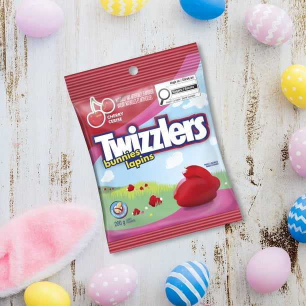 TWIZZLERS Cherry Bunnies, 200g - Walmart.ca