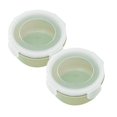 thumbnail image 1 of Oleegame 2PC Blue Juice Simple Refrigerator Preservation Box Small Lunch Box Kitchen Lunch Box Plastic Storage Box Sealed Box For Lunch Kitchen Arrangement, 1 of 9