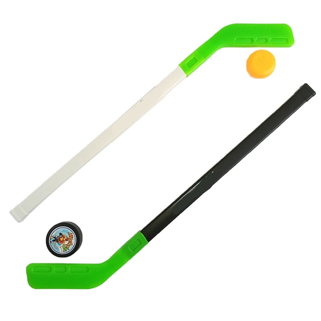 Ensemble de Bâtonnets de Glace Ensemble de Bâtons de Rue et de Rondelles Ensemble Intérieur Extérieur pour Garçons Filles de Plus de 3 Ans Jeux