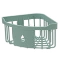thumbnail image 1 of TIELUTT Suction Corner Shower Caddy Bathroom Portable Stainless Steel Rolling Rack for Kitchen over the Door Clothes Drying Rack Dish Dryer Rack over Dish Drying Rack Mats Cookies Tray Rolling, 1 of 3