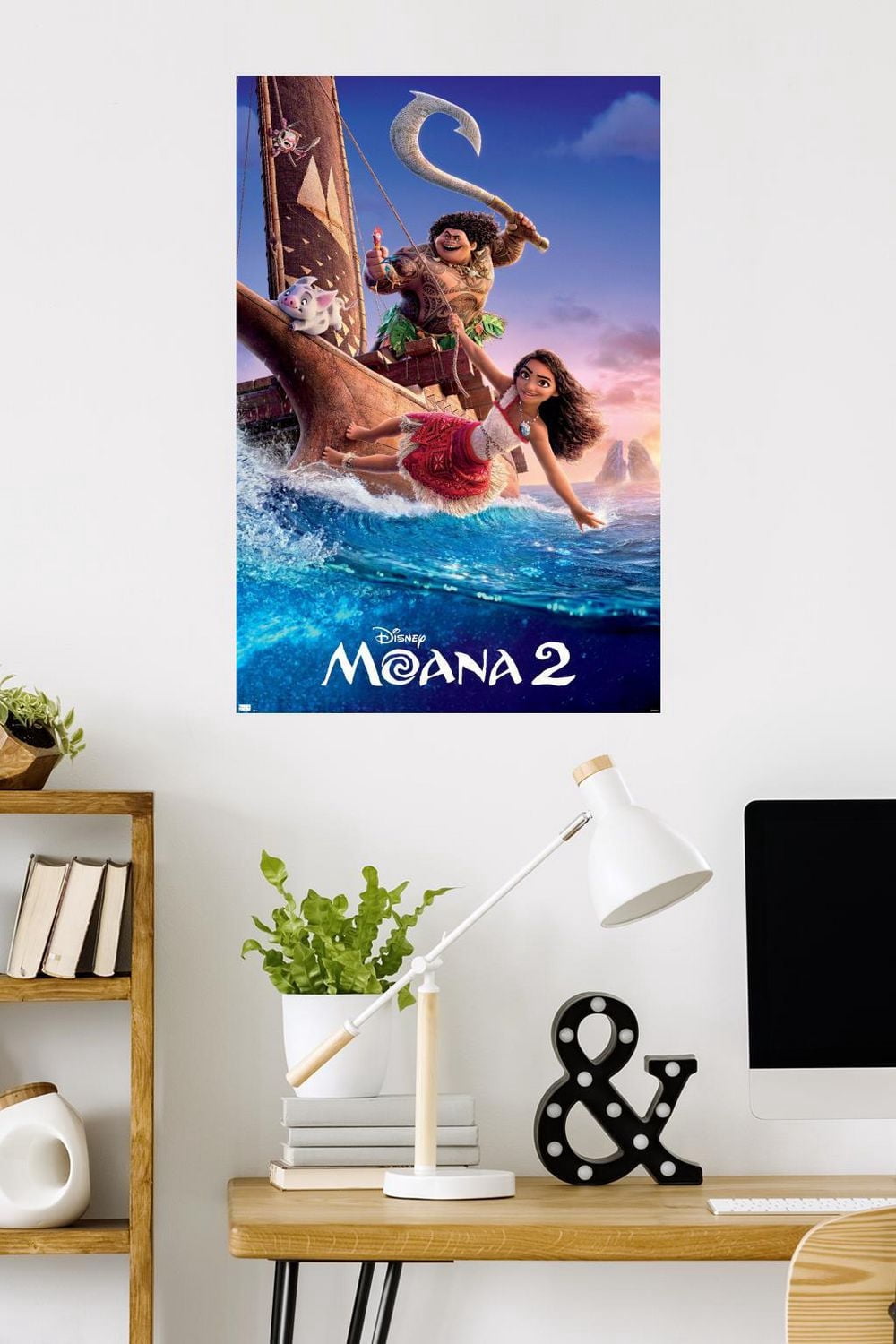 Disney Moana 2 - One Sheet Wall Poster, 22.375" x 34"