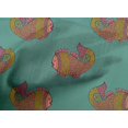 thumbnail image 4 of oneOone Tissu Popeline de Coton Bloc de Poisson Tissu de Décoration Imprimé BTY 42 Pouces de Large, 4 of 4