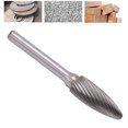 thumbnail image 4 of Die Grinder Bit, Haute Dureté Fichier Bit Unique Coupé pour les Navires Automobiles, 4 of 8