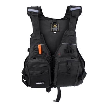 Veste de Sauvetage Polyvalente pour Kayak, Canot, Voile, Pêche, Sports Nautiques, Aide à la Flottabilité, Camouflage Forêt