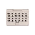 thumbnail image 3 of KISS - The New Natural Trio Lashes - False Eyelashes Clusters - Black - 24 Wisps, 3 of 8