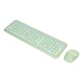 thumbnail image 4 of 2.4G Wireless Keyboard and Mouse Combo, 110 Keys Full Size Ergonomic Retro Design, Silent Mute Keys, Plug & Play for PC,Mac,Laptop No Driver Needed, 4 of 7