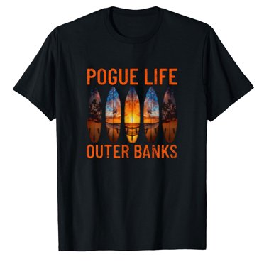 AALJY Pogue Life Outer Banks Beach Sunset Surfing Pogue Life T-Shirt
