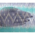 thumbnail image 4 of oneOone Viscose Chiffon Fabric Chevron Ikat Printed Craft Fabric BTY 42 Inch Wide, 4 of 4
