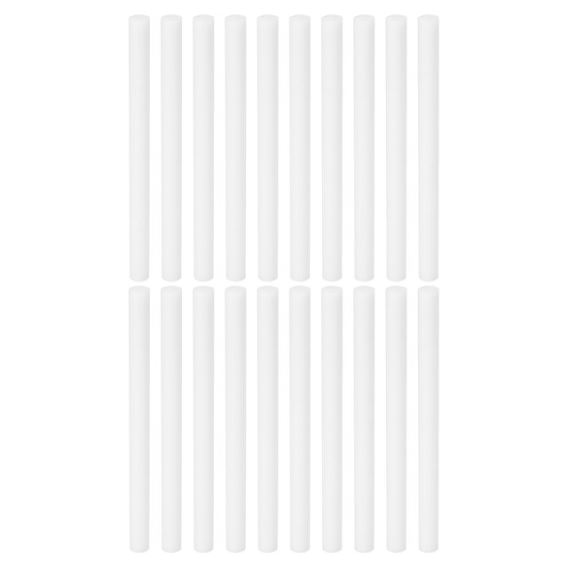 Unique Bargains Cotton Filter Sticks, Refill Sticks Filter Wicks Replacement (3.94'' x 0.28''), White 20Pack