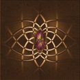 thumbnail image 1 of Ahgly Tapis d'Intérieur Lavable en Machine Carré Marron Selle, 6 Pieds Carré, 1 of 7