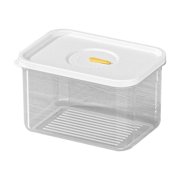 Kilougeis Clearance Food Storage Containers Food Storage Container Food organizer Plastic Food Container Stackable Portable Freezer Storage Container
