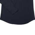 thumbnail image 3 of RXIRUCGD Haut Décontracté pour Homme, Col Rond en Tricot, Faux Haut de Sport Décontracté, Haut/chemise à Manches Longues à Col Rond, Bleu Marine, Taille : L, 3 of 8