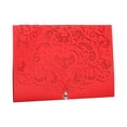thumbnail image 1 of Graflsoa Invitations de Mariage Élégantes en Strass Rouges avec Enveloppes et Pages Vierges, Ensemble de 25 Pcs pour Anniversaires et Événements Spéciaux, 1 of 7