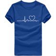 thumbnail image 1 of Birdeem Unisex T-Shirt Printed Pattern Casual Fashion Soild Color Short Sleeve Tops, 1 of 7