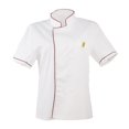 thumbnail image 2 of Esquirla Chefs Jacket Chef Single Breasted Kitchen Catering Cooks Workwear Uniform - Red, M, 2 of 8