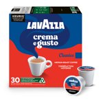 Lavazza Crema E Gusto, Rôti moyen, Pochettes de café K-Cup