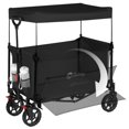thumbnail image 3 of 1 Pack, Sekey Cargo Cart Heavy Duty Foldable, Covered Collapsible Cart with Minimal, 3 of 4