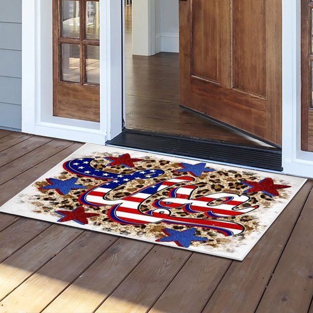 Non-Slip Absorbent Floor Mat | Water and Oil Resistant Doormat for Kitchen, Bathroom, and Entryway | Felt and Rubber Backing | 40x60cm Indoor Outdoor Rug for Home