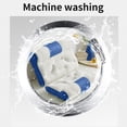 thumbnail image 4 of Yhmxh Bedding Cervical Foam Pillow Ergonomic Pillow Sleep Enhancing Cervical Support Pillow Enhancing Skin-friendly Throw Blanket Machine Washable Microfiber Bed Sheet Set, 4 of 6