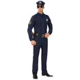 thumbnail image 2 of Men's Plus Size Police Costume Cop Costume for Men, 2 of 2