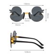 thumbnail image 4 of CSChome Children Sunglasses Children Sunglasses Duckling Shape Translucent UV Block Sunlight Eye Protection Photo Prop Girls Vacation Summer Beach, 4 of 7