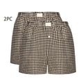 thumbnail image 4 of Shorts pour Femmes, Mignons Confortables Taille Élastique Bas Nouveau Mode Imprimé Décontracté Short, 4 of 5