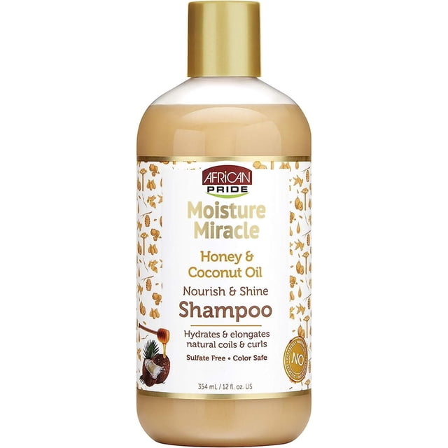 African Pride Moisture Miracle Honey & Coconut Oil Shampoo