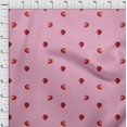 thumbnail image 3 of oneOone Cotton Poplin Fabric Strawberry Fruit Decor Fabric Printed BTY 56 Inch Wide, 3 of 4