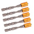 thumbnail image 1 of Screw Driver Bit Set, Screw Fastening Tool Drywall Screwdriver Bit Durable Professional  For Industrial Supplies, 1 of 8