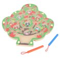 thumbnail image 4 of Keenso Magnetic Wand Number Maze Wooden Activity Board Kids Brain Training Board Game, 4 of 8