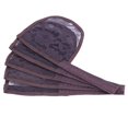 thumbnail image 1 of Milaget Filet Extensible pour Queue de Cheval, Chignon, Maille Tissée, Bonnets, Brun, 1 of 9