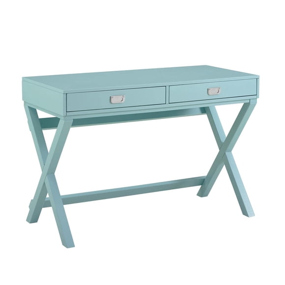 Linon Home Peggy Blue Writing Desk