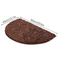 thumbnail image 3 of TIELUTT Half Round Bathroom Rug Won't Bathroom Mat Soft and Comfortable Furry Durable Thickened Project 62 Blanket Rugs for Bed Room Kid Room Rug Knit Blanket Knitted Throw Blankets for Couch, 3 of 8
