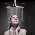 thumbnail image 4 of Pommeau de Douche Haute Pression 8 Pouces Pommeau de Douche Pluie G1/2 Réglable Pommeau de Douche pour Salle de Bain Jet Pommeau de Douche Chrome Poli Bain Pluie Pommeau de Douche Rond Remplacement, 4 of 7