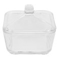 thumbnail image 1 of HLONK Clear Glass Sugar Jar With Lid Storage Jar For Coffee Stations Office And Kitchen Sugar Container Elegant Design Easy To Use Canister, 1 of 8