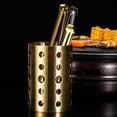 thumbnail image 3 of Home Textile Storage Stainless Steel Utensil Holders For Kitchen Large Cooking Utensil Caddy Metal Utensil Holders With Drain Holes Elegant Design for Organizing Kitchen Tools, 3 of 8