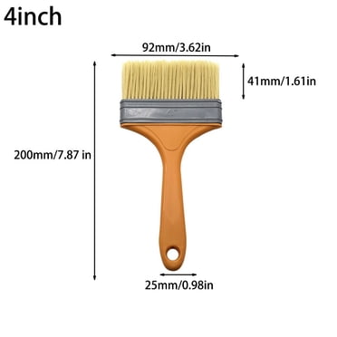 MYG 1 Pce Manche en Plastique Pinceaux de Peinture pour Mur et Meubles
