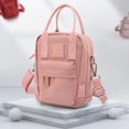 thumbnail image 4 of Mikilon Waterproof Multi-pocket Zipper One-shoulder Messenger Bag Nylon Cloth Mobile Phone Bag, 4 of 4
