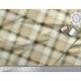 thumbnail image 2 of Soimoi Modal Satin Fabric Gingham Check Print Fabric by The Yard 42 Inch Wide, 2 of 5