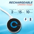 thumbnail image 2 of 2 Pcs Electric Leg Massager Slimming Ems Arm Shaper Tool ABS Electric Arm Trainer for Neck Shoulder Back Charging, 2 of 9