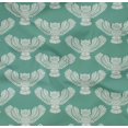 thumbnail image 4 of oneOone Organic Cotton Poplin Twill Fabric Owl Block Printed Fabric 1 Yard 42 Inch Wide, 4 of 4