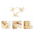 thumbnail image 4 of SHISUYAN Building Model Airplane Photo Props Kids Toy 3Pcs 8.57X7.27X3.73in, 4 of 9